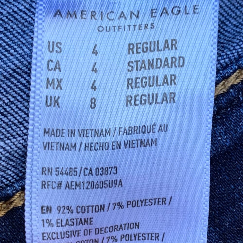 American Eagle Outfitters Super Stretch Hi-Rise Jegging Jeans Sz4 - Picture 15 of 16